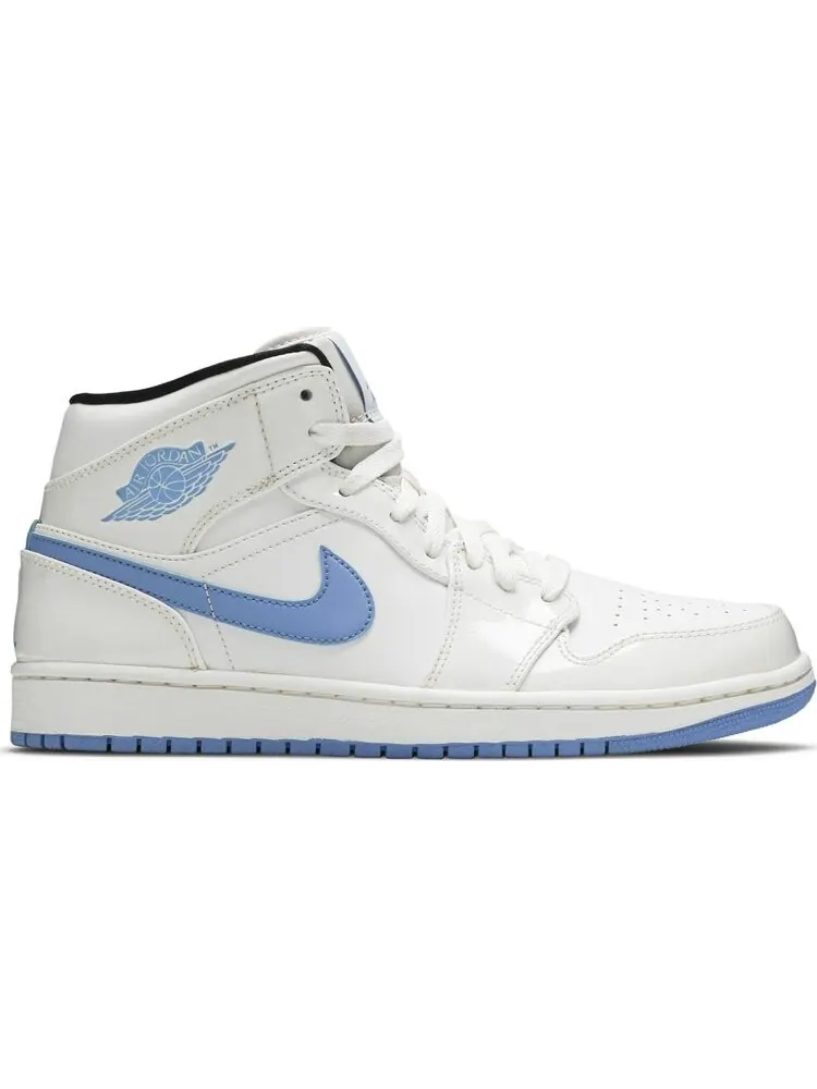 Кроссовки Air Jordan 1 Retro Mid Legend Blue — изображение 1 из 8, белый