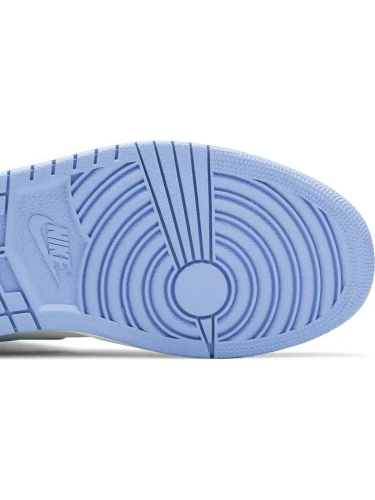 Кроссовки Air Jordan 1 Retro Mid Legend Blue — изображение 5 из 8, белый