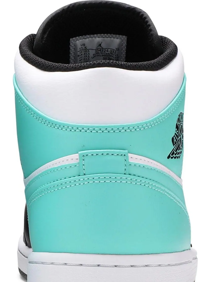 Кроссовки Air Jordan 1 Mid Tropical Twist — изображение 7 из 8, зеленый