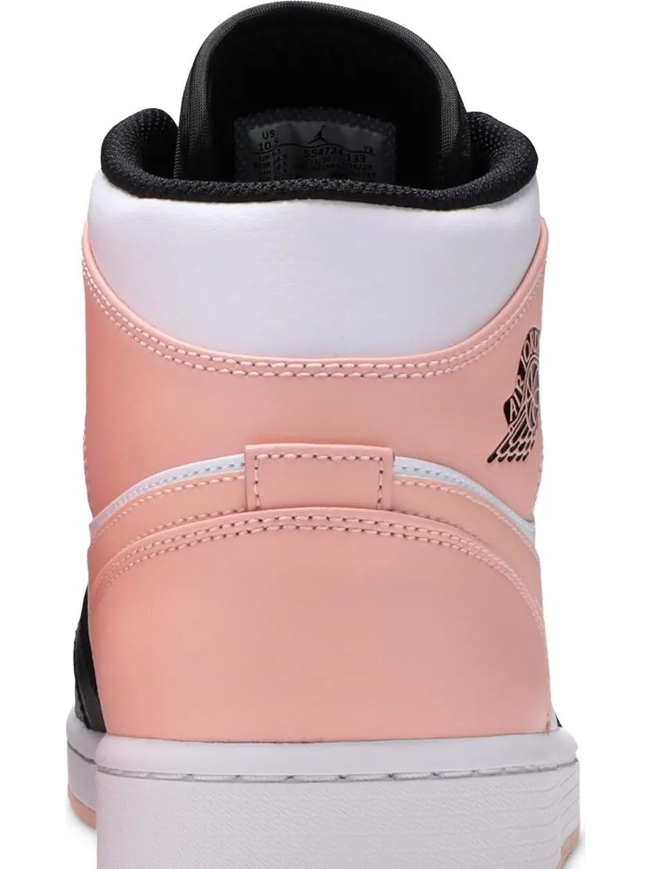 Кроссовки Air Jordan 1 Mid Crimson Tint — изображение 7 из 8, оранжевый