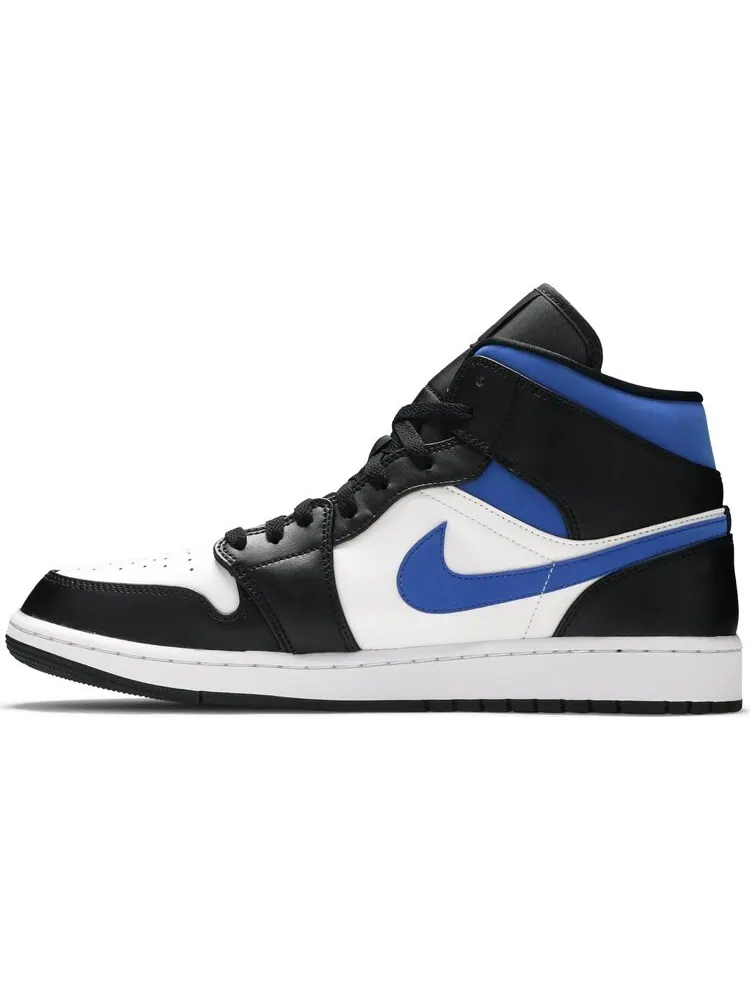 Кроссовки Air Jordan 1 Mid Racer Blue — изображение 3 из 8, белый