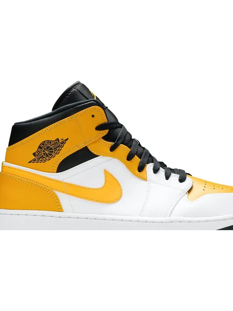 Кроссовки Air Jordan 1 Mid University Gold — изображение 2 из 8, золото