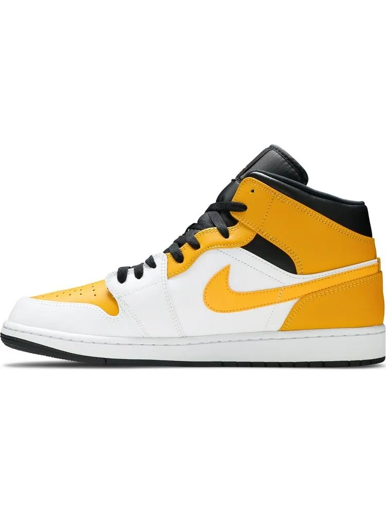 Кроссовки Air Jordan 1 Mid University Gold — изображение 3 из 8, золото