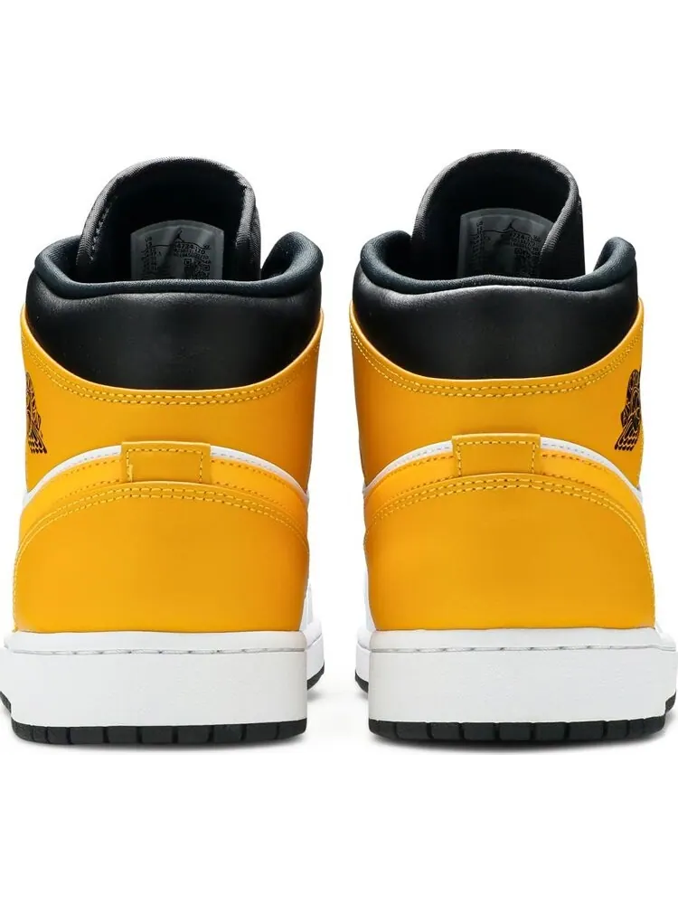 Кроссовки Air Jordan 1 Mid University Gold — изображение 6 из 8, золото