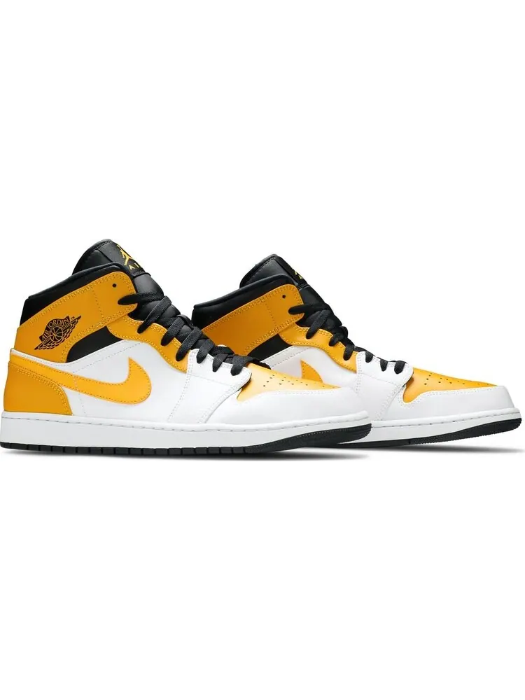 Кроссовки Air Jordan 1 Mid University Gold — изображение 8 из 8, золото