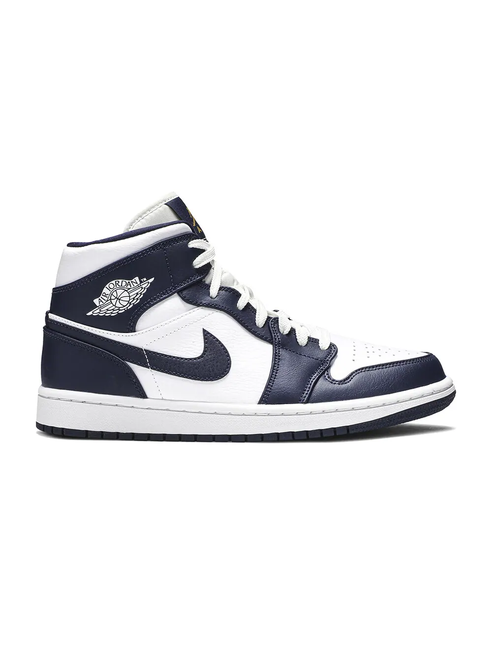 Кроссовки Nike Air Jordan 1 Mid Obsidian/White — изображение 1 из 4, синий