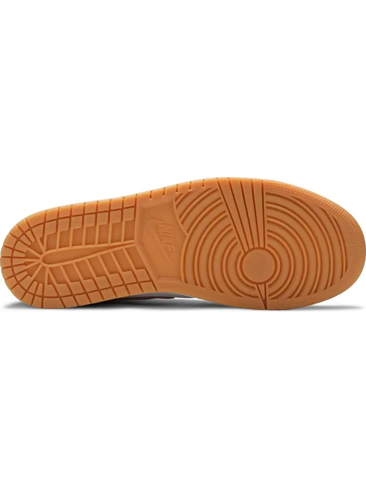 Кроссовки Air Jordan 1 Mid Tan Gum — изображение 4 из 8, загар