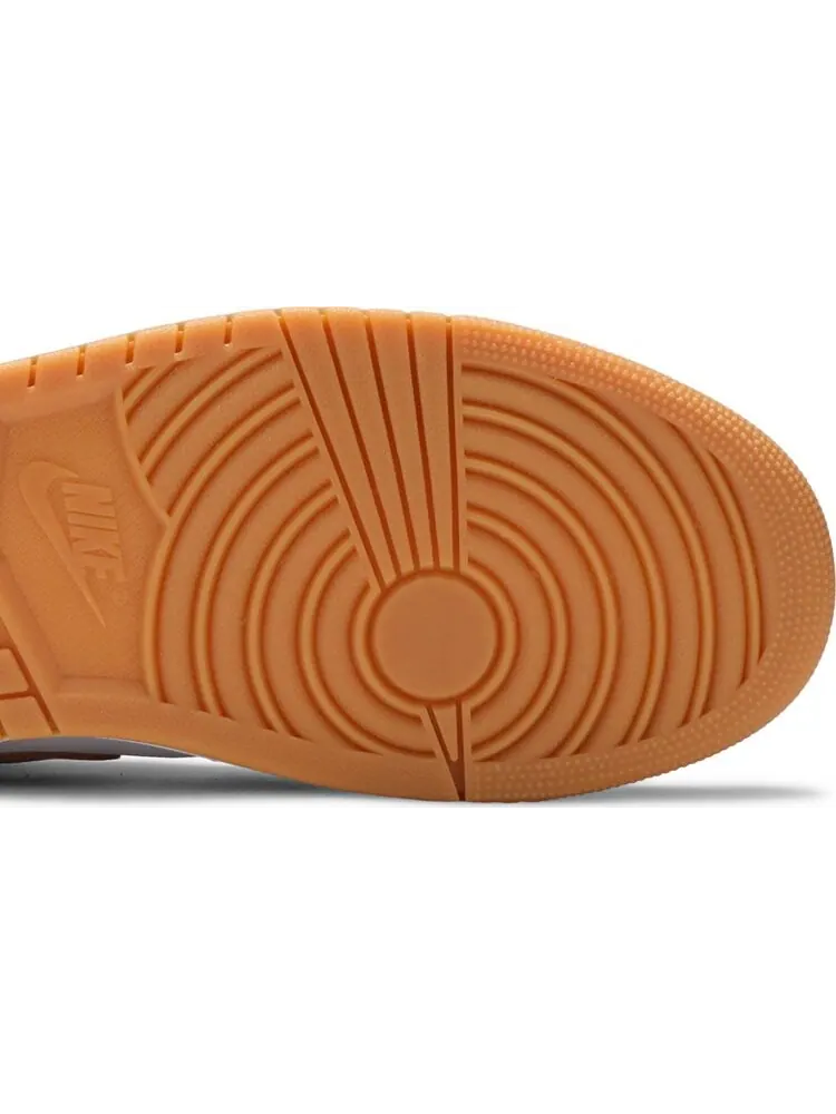 Кроссовки Air Jordan 1 Mid Tan Gum — изображение 5 из 8, загар