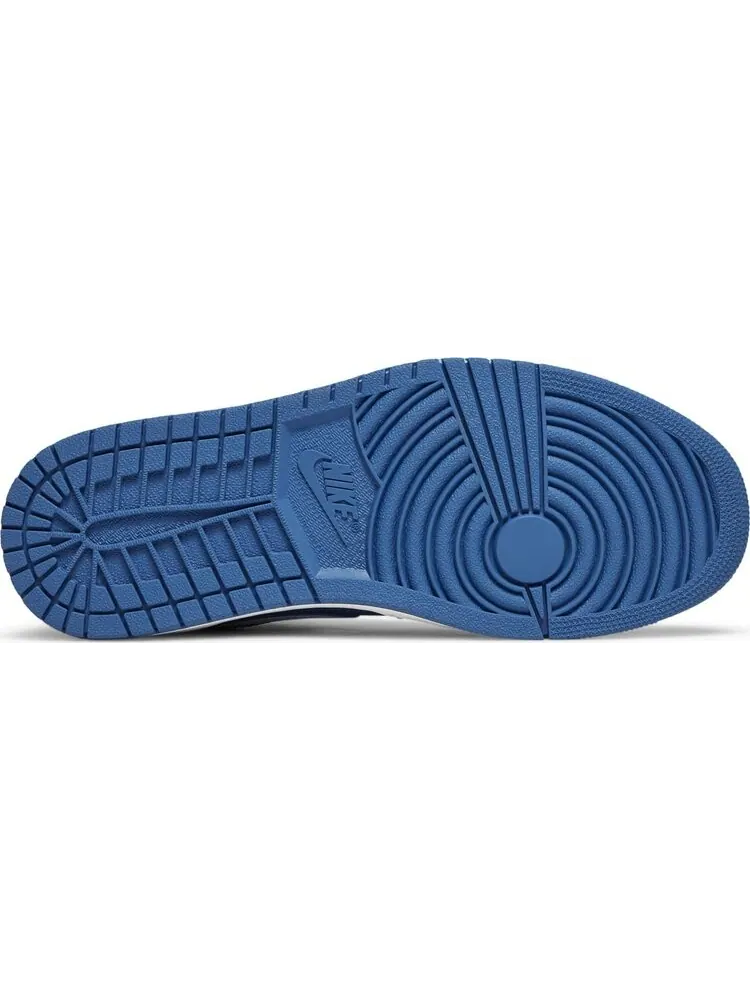 Кроссовки Air Jordan 1 Retro Mid Ice Blue — изображение 4 из 8, синий