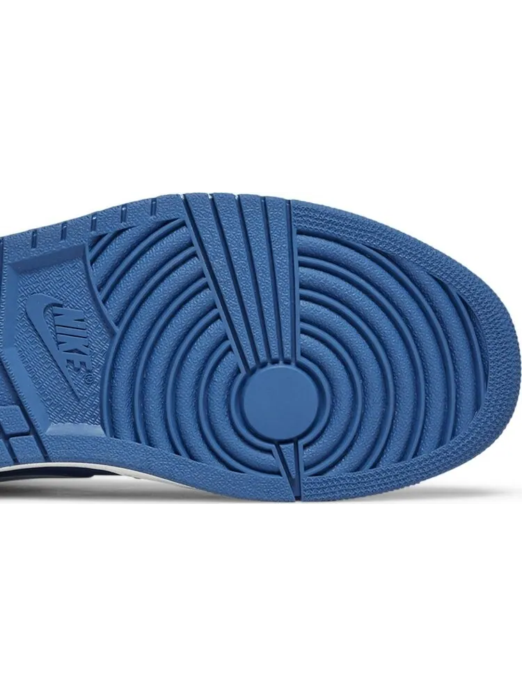 Кроссовки Air Jordan 1 Retro Mid Ice Blue — изображение 5 из 8, синий