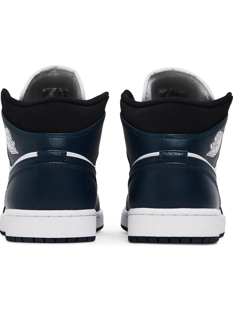 Кроссовки Air Jordan 1 Mid Armory — изображение 6 из 8, белый синий