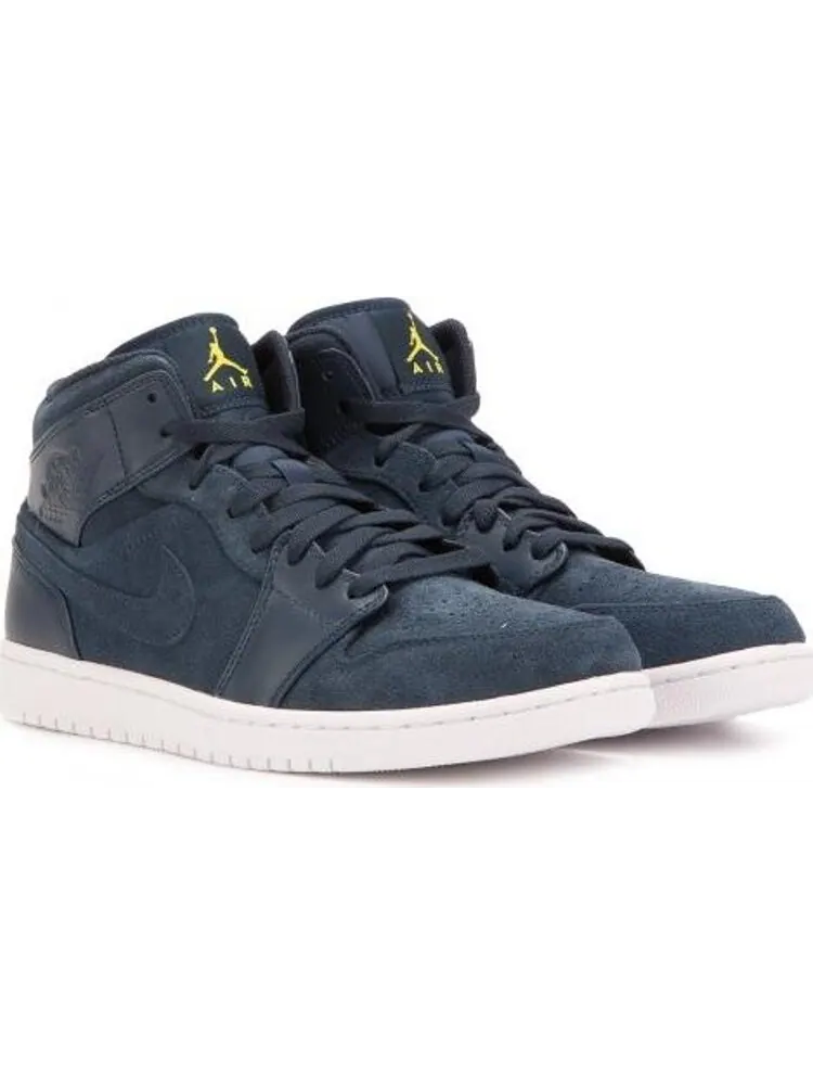 Кроссовки Air Jordan 1 Mid Armory — изображение 2 из 6, синий