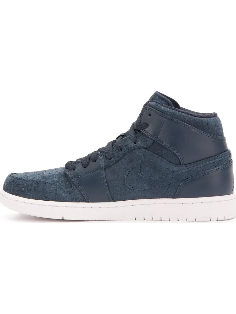 Кроссовки Air Jordan 1 Mid Armory — изображение 4 из 6, синий