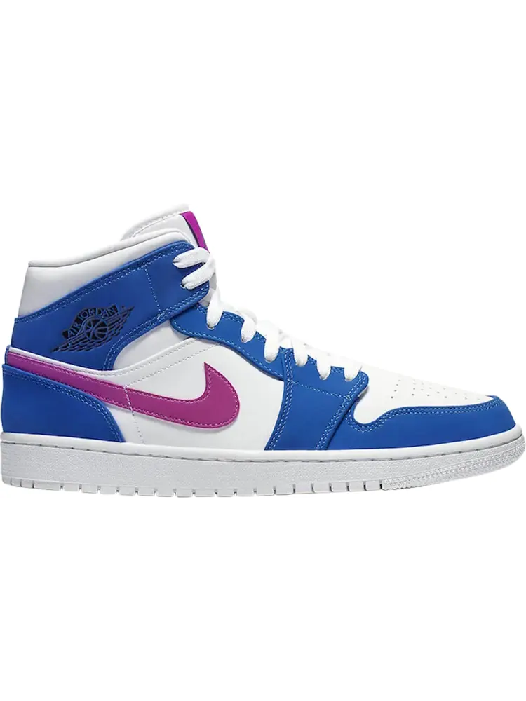 Кроссовки Air Jordan 1 Mid Royal Violet — изображение 1 из 1, синий