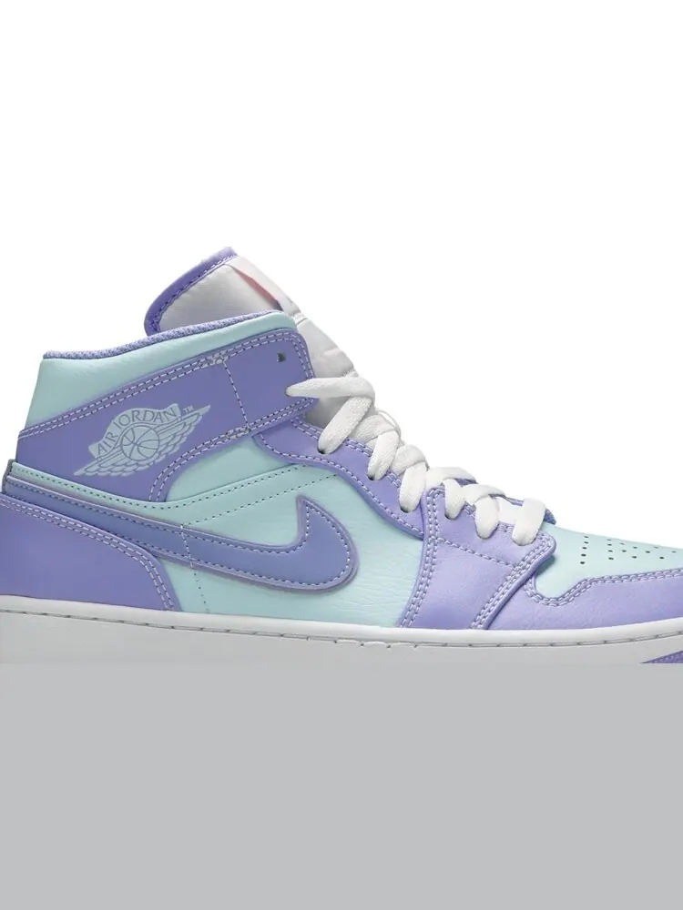 Кроссовки Air Jordan 1 Mid Purple Pulse — изображение 2 из 8, фиолетовый