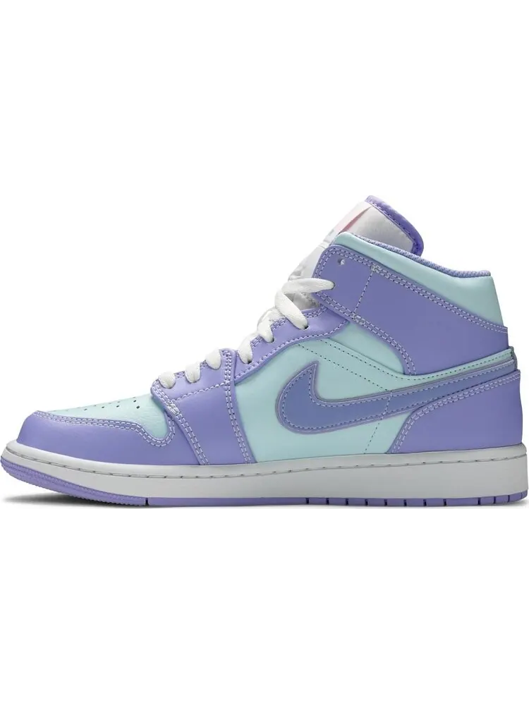 Кроссовки Air Jordan 1 Mid Purple Pulse — изображение 3 из 8, фиолетовый