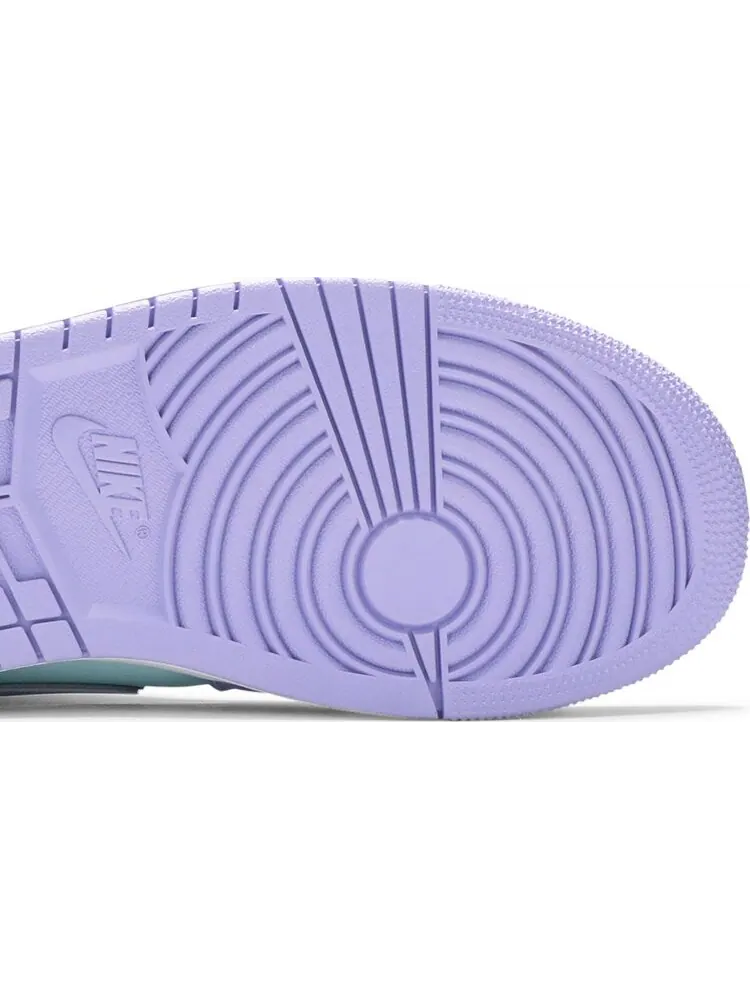 Кроссовки Air Jordan 1 Mid Purple Pulse — изображение 5 из 8, фиолетовый