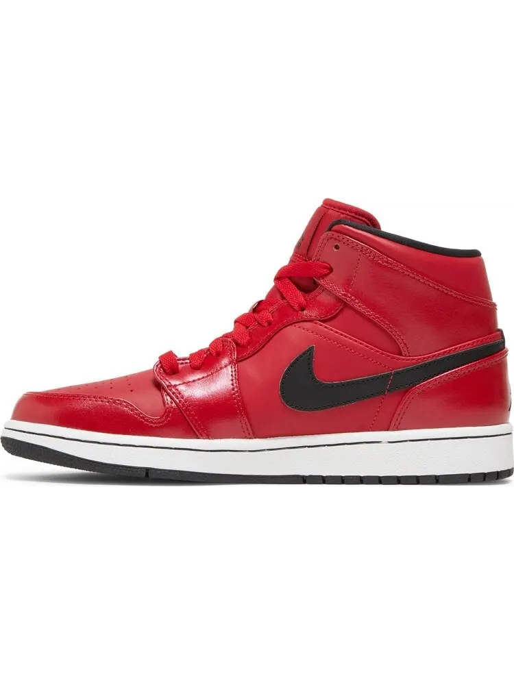 Кроссовки Air Jordan 1 Retro Mid Gym Red — изображение 3 из 8, красный