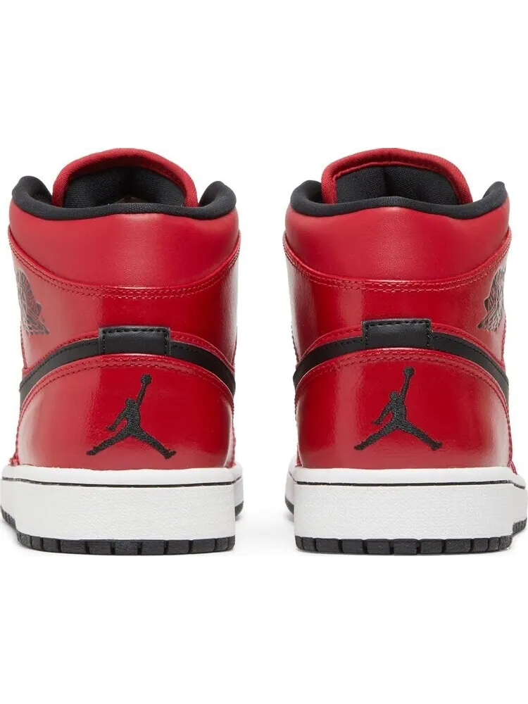 Кроссовки Air Jordan 1 Retro Mid Gym Red — изображение 6 из 8, красный