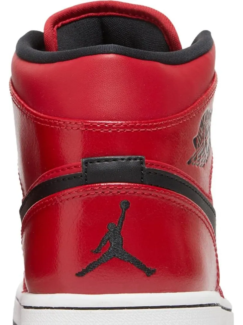 Кроссовки Air Jordan 1 Retro Mid Gym Red — изображение 7 из 8, красный