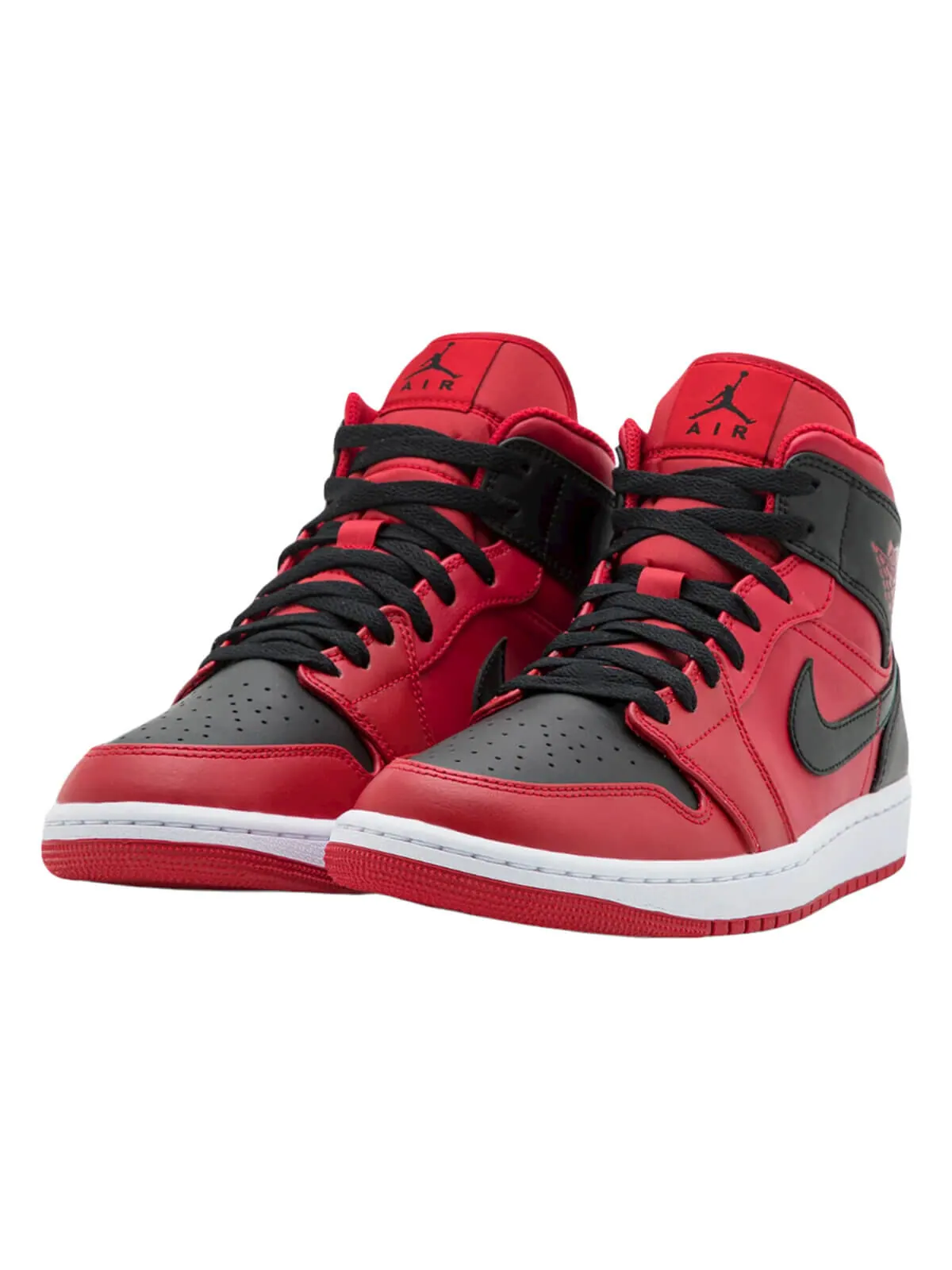 Кроссовки Nike Air Jordan 1 Mid — изображение 2 из 8, красные