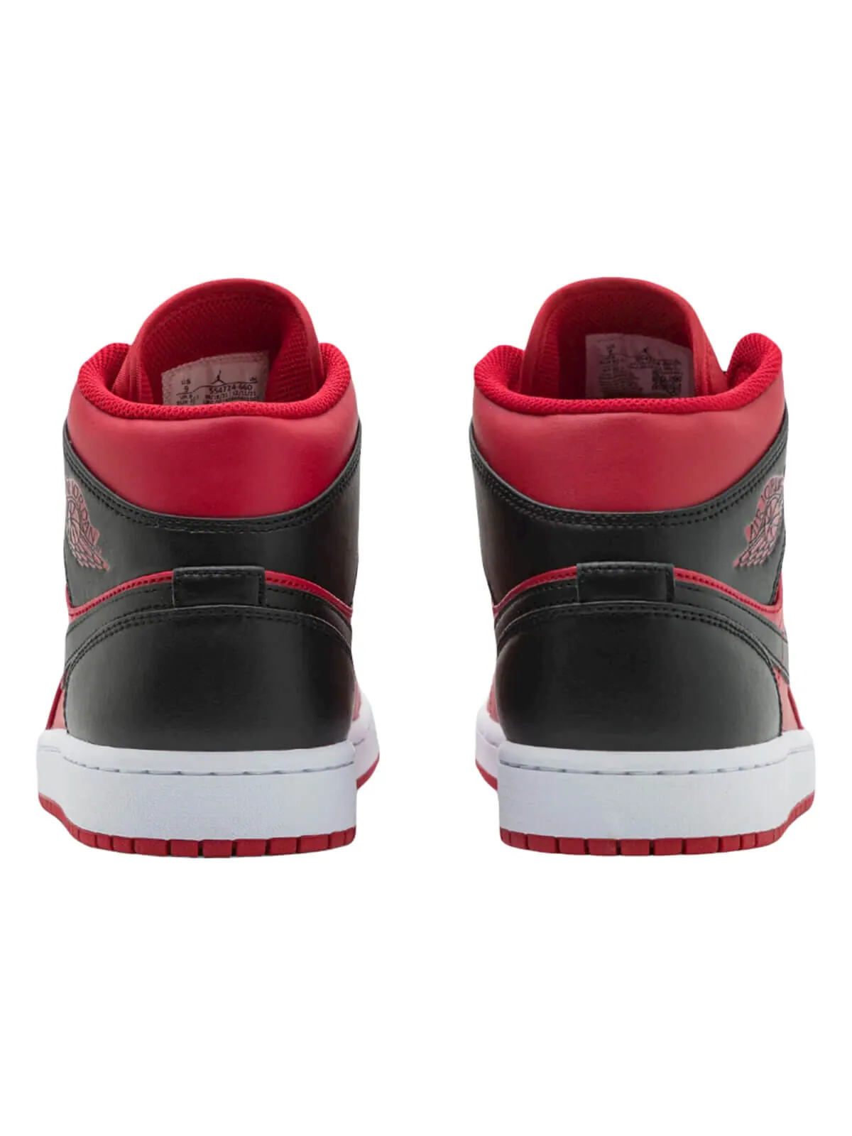 Кроссовки Nike Air Jordan 1 Mid — изображение 4 из 8, красные