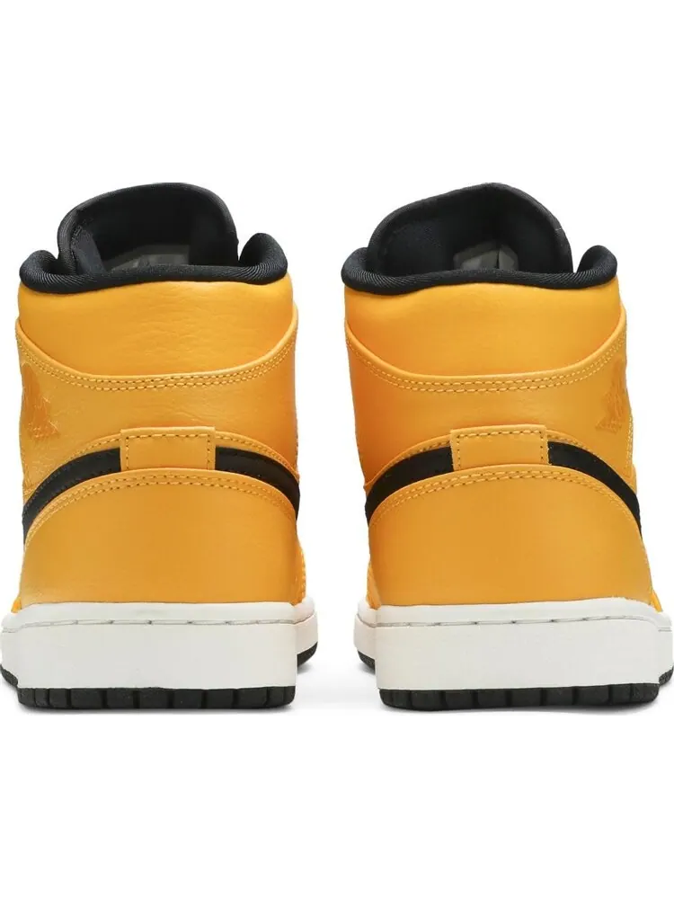 Кроссовки Air Jordan 1 Mid University Gold — изображение 6 из 8, золото