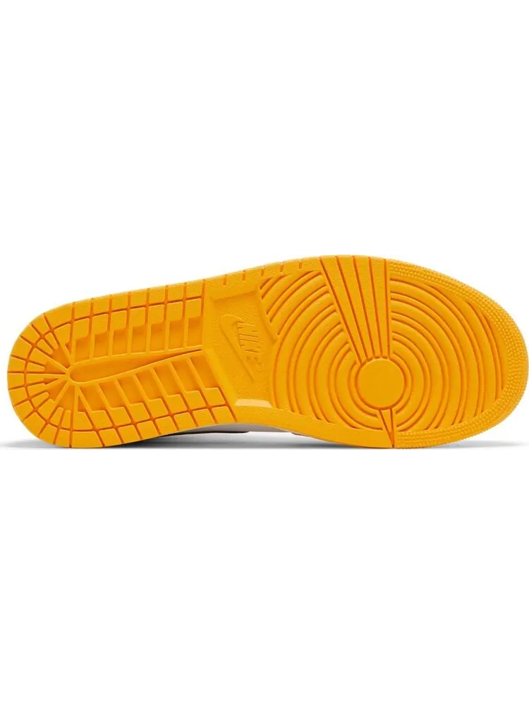 Кроссовки Air Jordan 1 Mid Reverse Yellow Toe — изображение 4 из 8, желтый