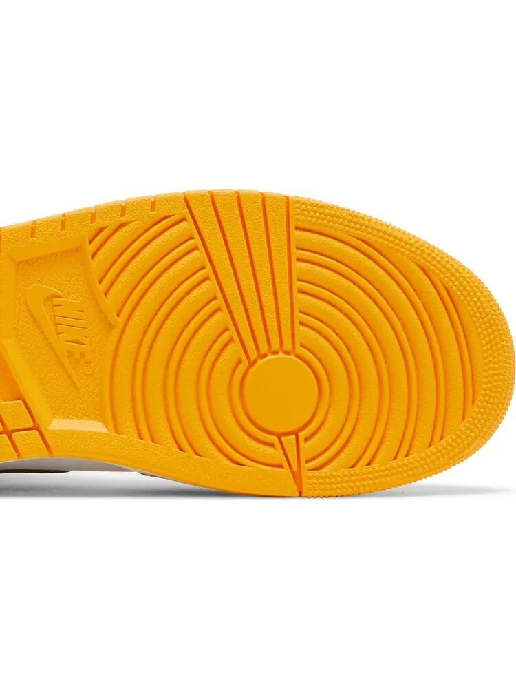 Кроссовки Air Jordan 1 Mid Reverse Yellow Toe — изображение 5 из 8, желтый