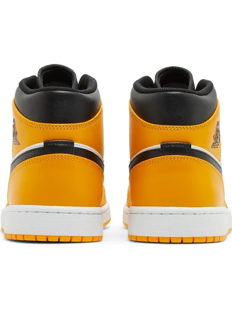 Кроссовки Air Jordan 1 Mid Reverse Yellow Toe — изображение 6 из 8, желтый