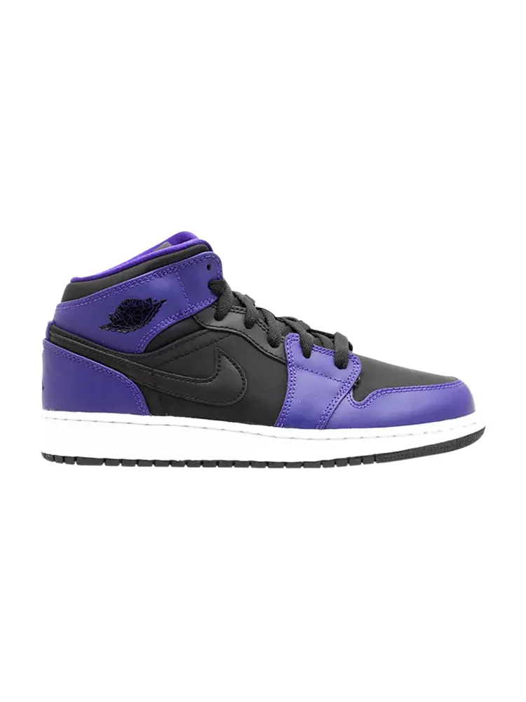 Кроссовки Air Jordan 1 Retro Mid GS 'Dark Concord' — изображение 1 из 1, черный