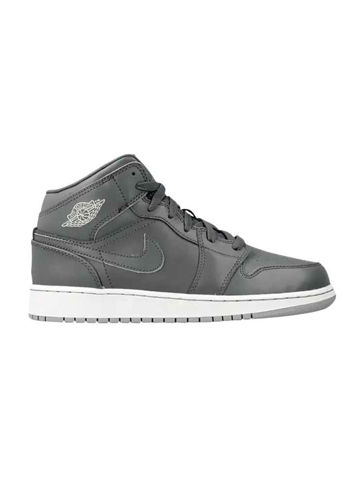 Кроссовки Air Jordan 1 Retro Mid GS 'Cool Grey Wolf Grey' — изображение 1 из 1, серый