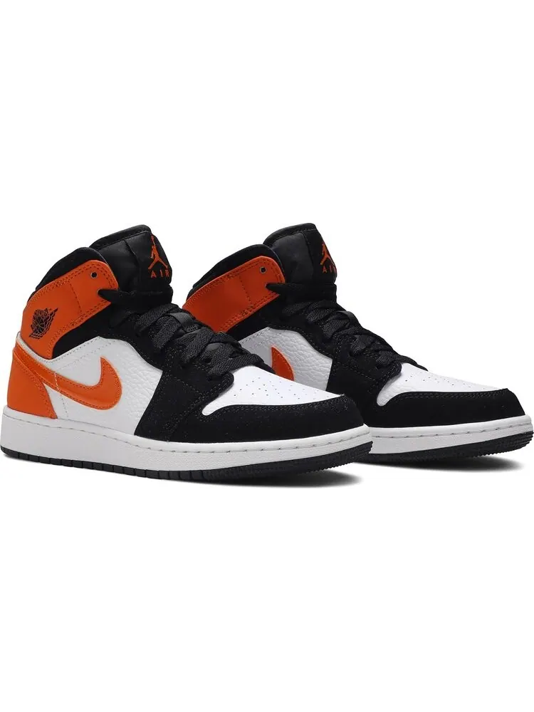 Кроссовки Air Jordan 1 Mid GS Shattered Backboard — изображение 8 из 8, черный