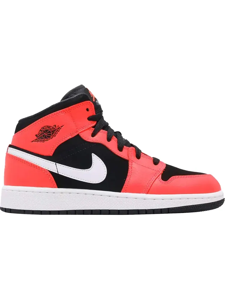 Кроссовки Air Jordan 1 Mid BG Infrared 23 — изображение 1 из 1, красный