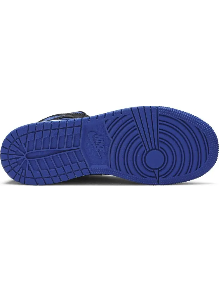 Кроссовки Air Jordan 1 Mid GS Black Hyper Royal — изображение 4 из 8, синий