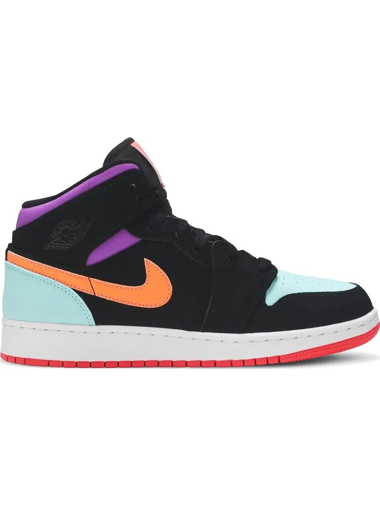 Кроссовки Air Jordan 1 Mid GS Candy — изображение 1 из 8, мульти