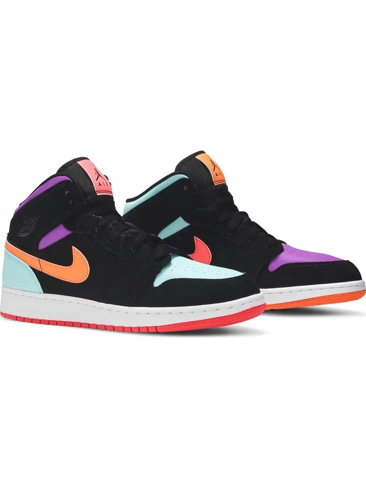 Кроссовки Air Jordan 1 Mid GS Candy — изображение 8 из 8, мульти