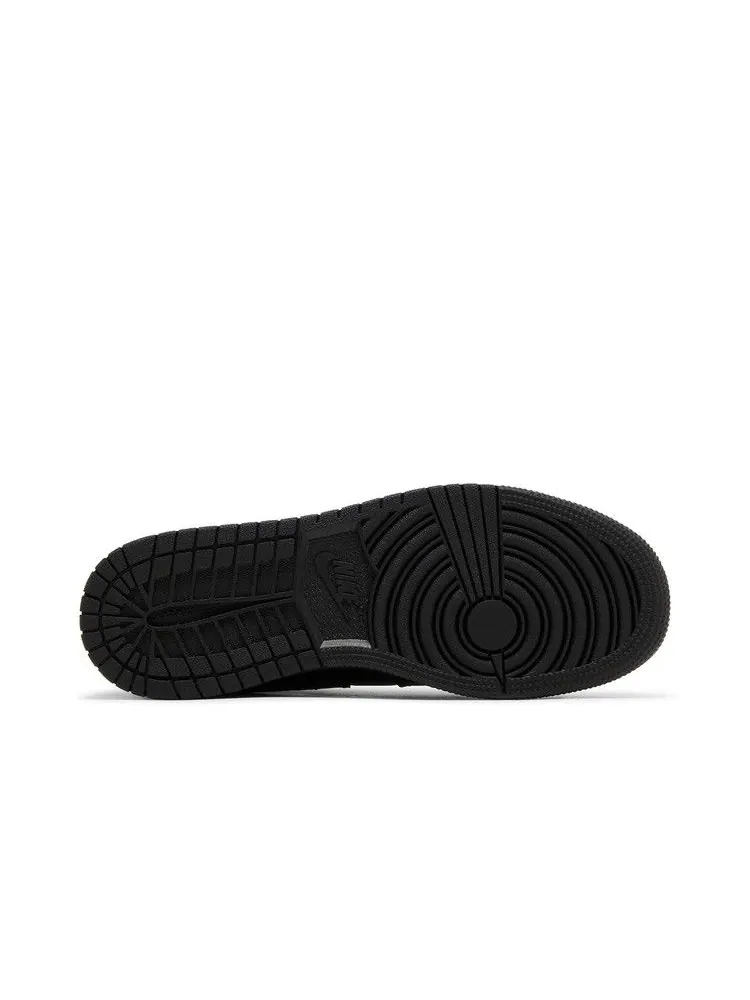 Кроссовки Air Jordan Air Jordan 1 Mid GS 'Triple Black' 2022 — изображение 5 из 9, черный/черный/черный