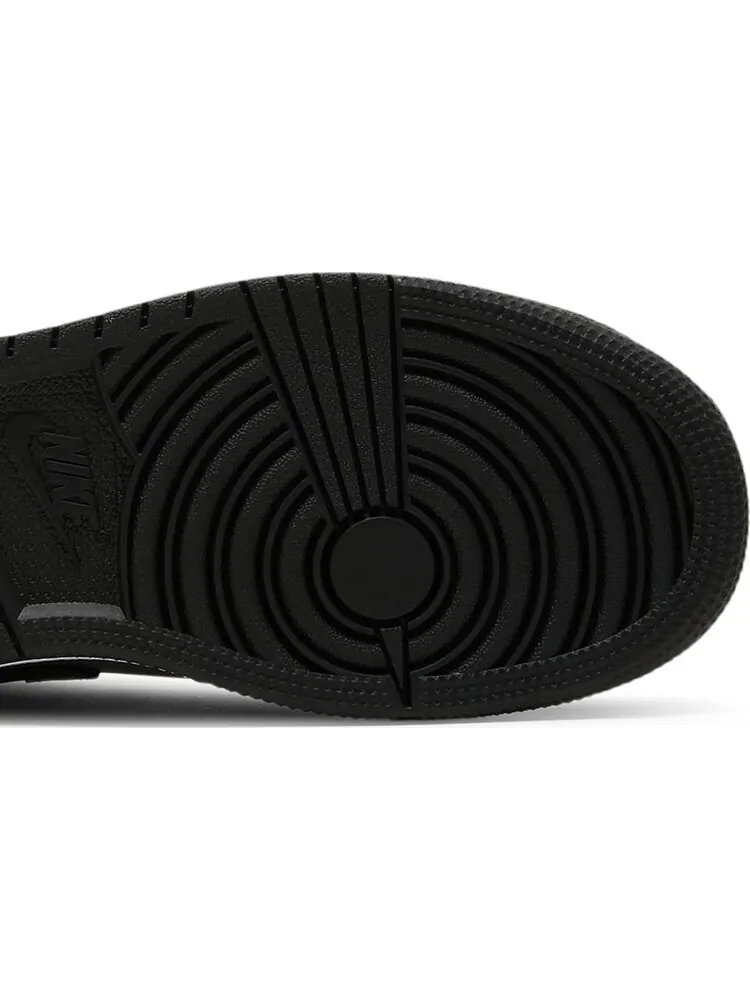 Кроссовки Air Jordan 1 Mid GS Shadow — изображение 5 из 8, серый