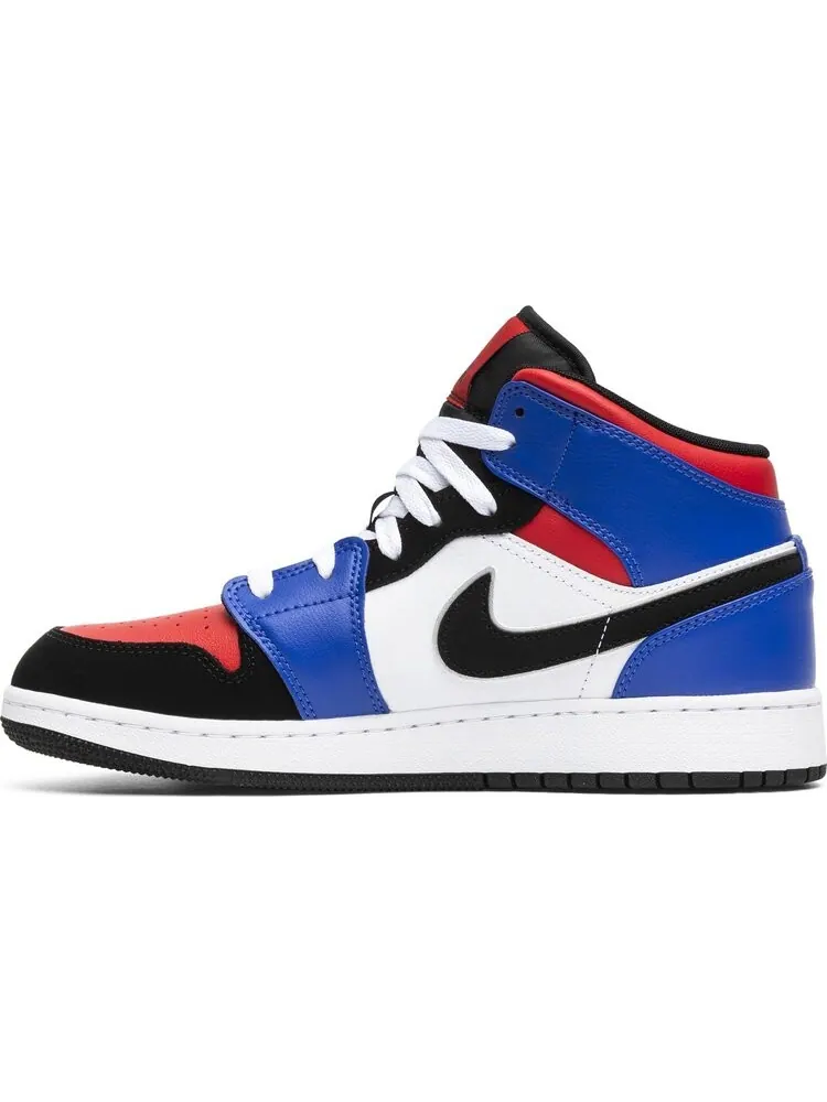 Кроссовки Air Jordan 1 Mid GS Top 3 — изображение 3 из 8, мульти
