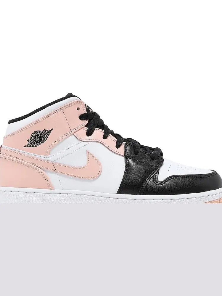 Кроссовки Air Jordan 1 Mid GS Crimson Tint — изображение 2 из 8, оранжевый