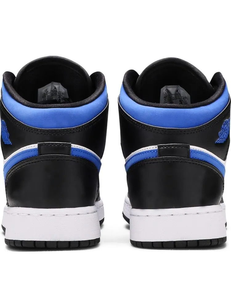 Кроссовки Air Jordan 1 Mid GS Racer Blue — изображение 6 из 8, белый