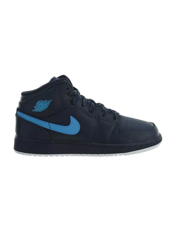 Кроссовки Air Jordan 1 Mid BG 'Obsidian' — изображение 1 из 1, синий