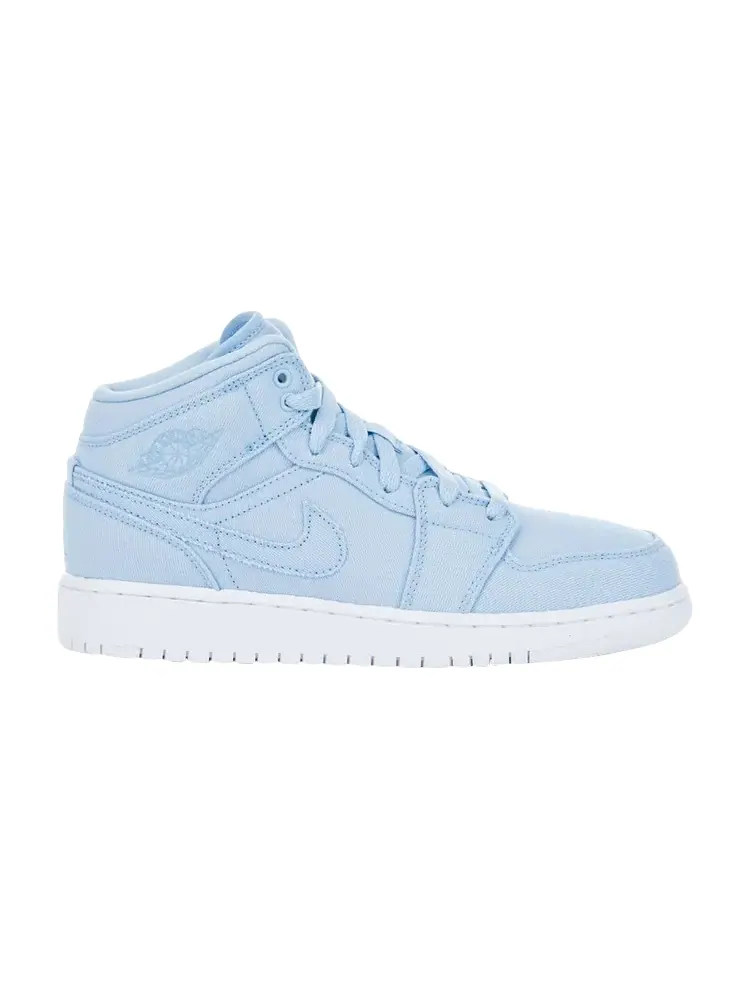 Кроссовки Air Jordan 1 Mid BG 'Easter Blue' — изображение 1 из 1, синий