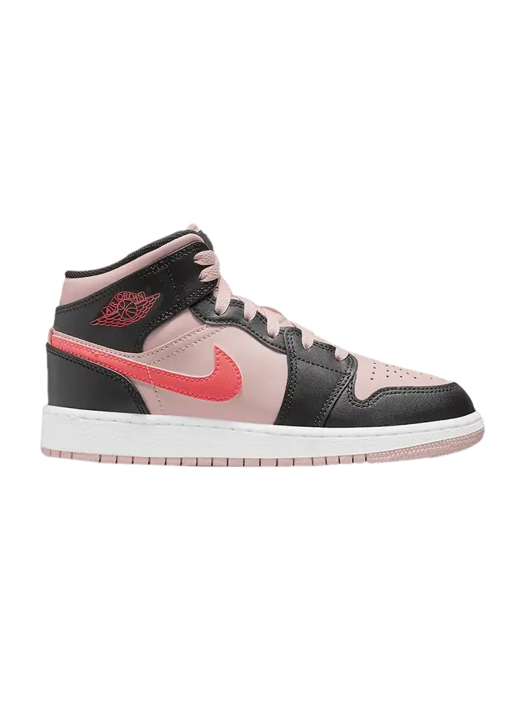 Кроссовки Air Jordan Air Jordan 1 Mid BG 'Atmosphere Infrared' Sample — изображение 1 из 1, черный