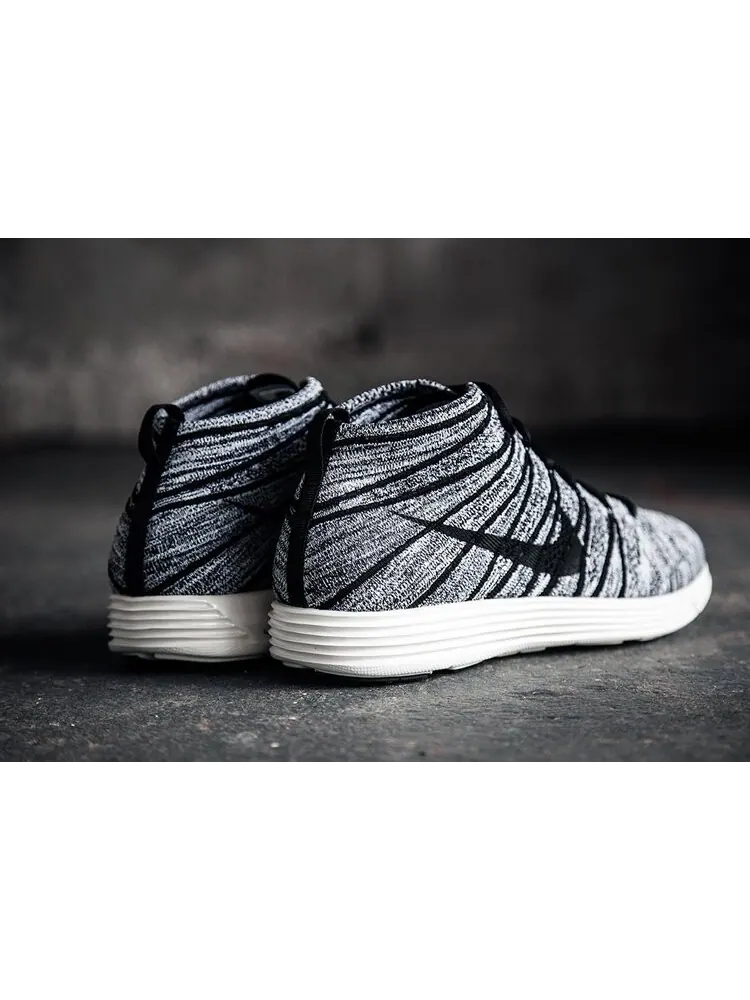 Кроссовки Nike Lunar Flyknit Chukka 'Black Sail' — изображение 3 из 4, черный
