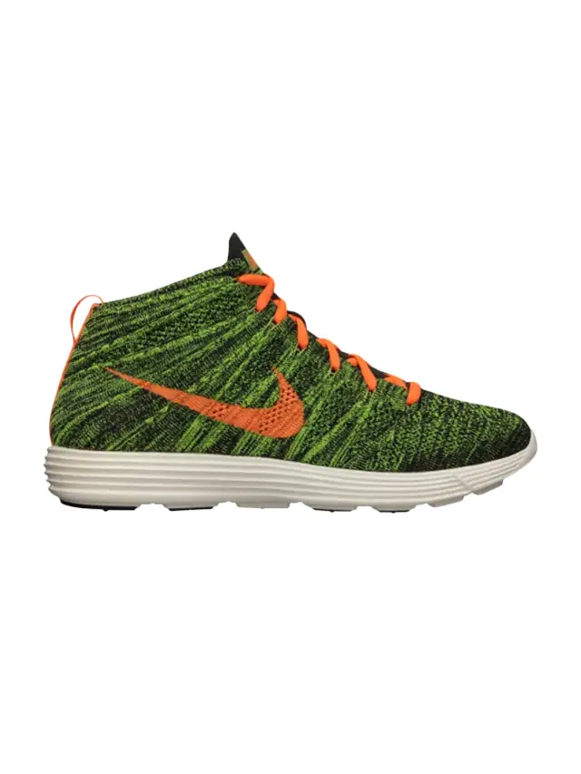 Кроссовки Nike Lunar Flyknit Chukka — изображение 1 из 1, черный