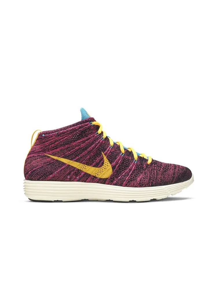 Кроссовки Nike Lunar Flyknit Chukka 'Grand Purple Laser Orange' — изображение 1 из 4, черный