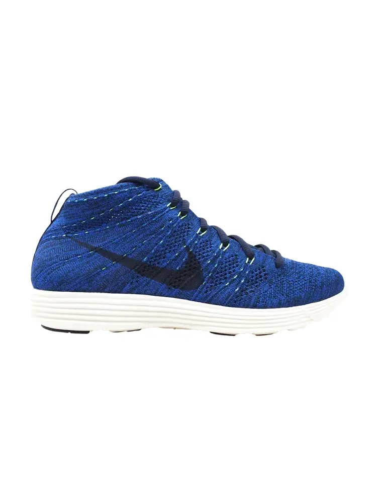 Кроссовки Nike Lunar Flyknit Chukka — изображение 1 из 4, синий
