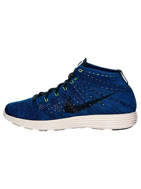 Кроссовки Nike Lunar Flyknit Chukka — изображение 2 из 4, синий